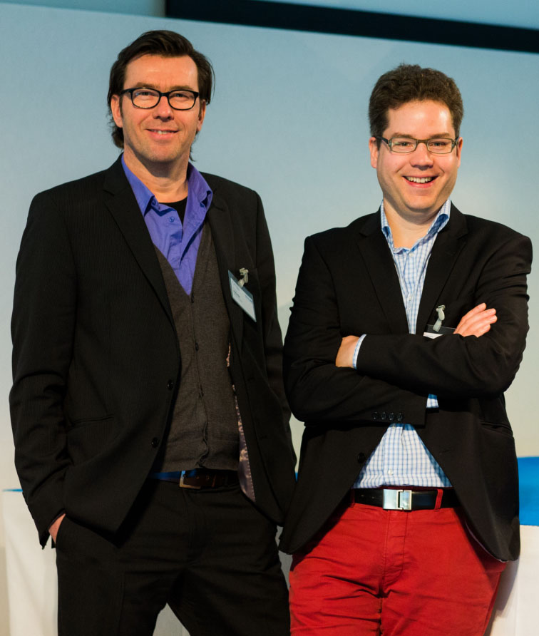 vlnr.: Thomas Hahn und Jan Vincenz Krause