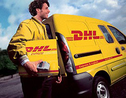 Lieferung mit DHL