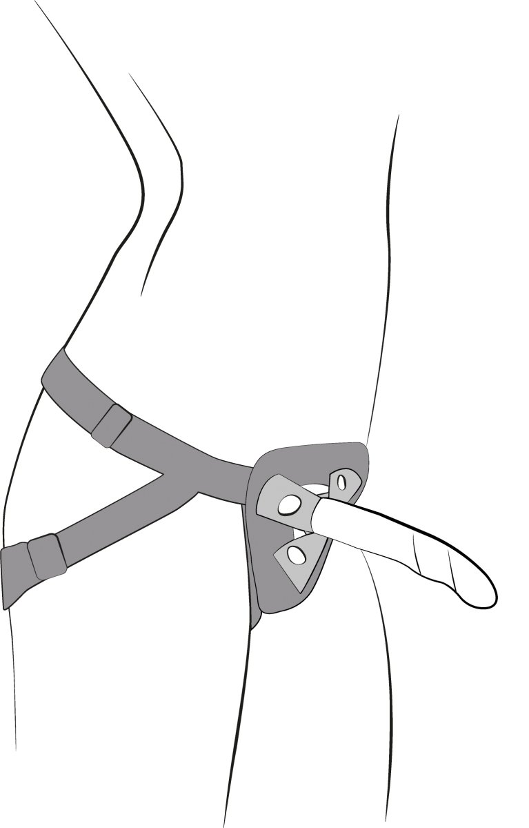 Umschnalldildo für Pegging