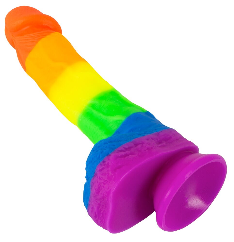 Ein klassischer Dildo mit Saugnapf