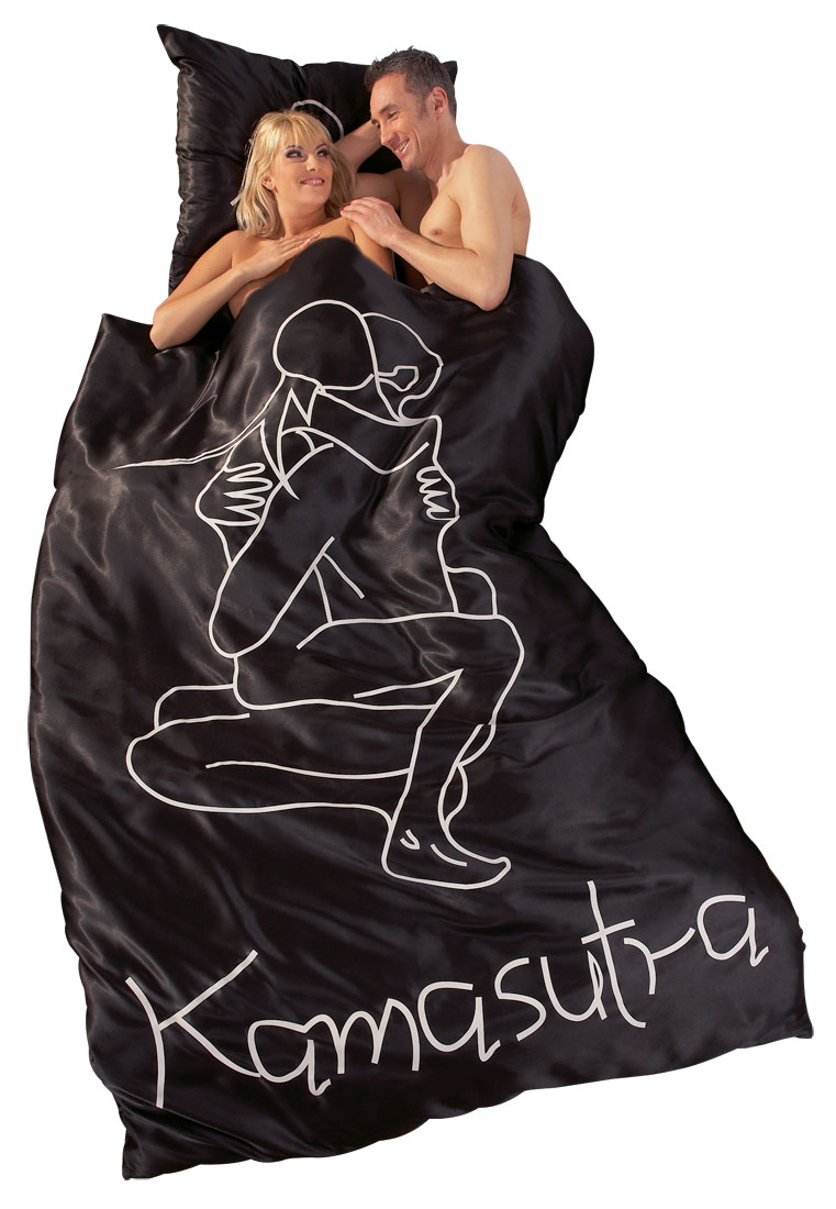 Paar in Kamasutra Bettwäsche