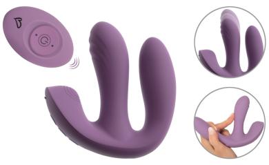 Beau Coeur MIREVA RC Triple Hands-Free Vibrator 