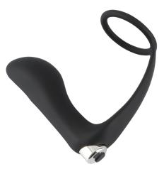 Black Velvets Vibrating Ring & Plug 
