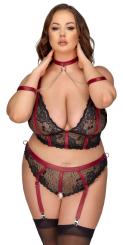 Bondage Longline-BH Set ouvert 