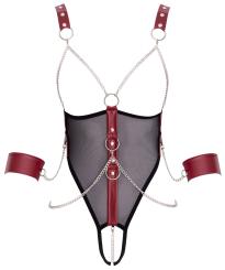 Busenfreier Bondage-Body ouvert 
