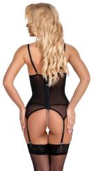 Busenfreies Strapshemd & String ouvert 