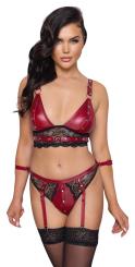 Cottelli BONDAGE Bralette plus Straps-Slip 