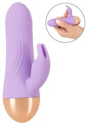 Cuties Dual Density Mini-Rabbitvibrator (11,7 cm, Ø 3 cm) 