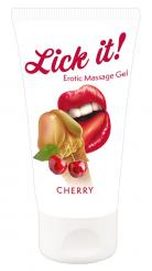 Lick it! Erotic Massage Gel Cherry 50 ml 