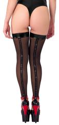 Noir Overknees 