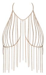 Goldfarbenes Ketten-Top 