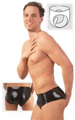 Dildo-Slip mit Anal-Innendildo (Ø 4 cm) 