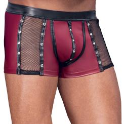 Betonende Herren Pants roter Mattlook 