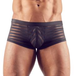 Herren Pants semitransparenter Streifen-Look 