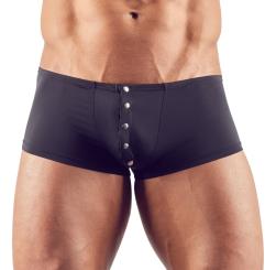 Leicht transparente Herren Pants mit Druckknopfleiste 