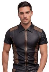 Betonendes Halbarm-Shirt 