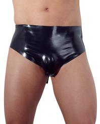Latex-Slip mit Plug 