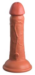 King Cock Elite 6“ Dual Density Silicone Cock Tan (17,8 cm, Ø 3,7 cm) 