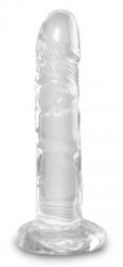 King Cock Clear Dildo (17,8 cm, Ø 3,8 cm) 