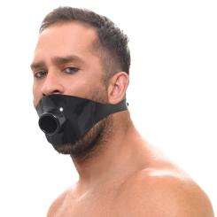 Late X Knebel aus Latex 