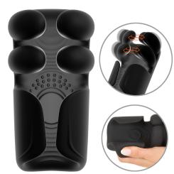 Rebel Pulsating & Vibrating Masturbator With Opening & Closing Arms 
