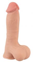 Nature Skin Dildo mit beweglicher Haut 20 cm