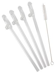 Glass Drinking Straw Willy 