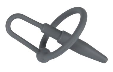 Silikon Penisplug mit Eichelring 