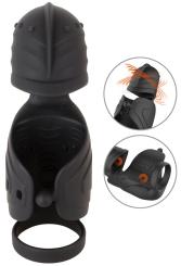 Rebel Cock Vibrator with Elliptical Moving Glans Stimulator 