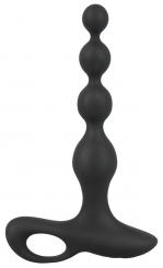 Black Velvets Rechargeable Anal Beads (Ø 0,7 bis 3,5 cm) 