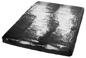 Schwarzes Lack Laken 200 x 230 cm 