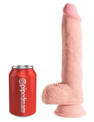 10" Triple Density Cock with Balls (28 cm, Ø 5 cm) 