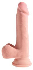King Cock Plus 3D Triple Density Cock with Balls (22,9 cm, Ø 4,6 cm)