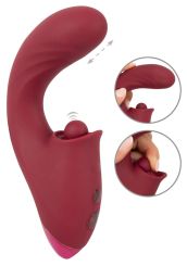 Javida Stoßvibrator mit klopfendem Klitoris-Stimulator (17,8 cm, Ø max. 3,5 cm) 
