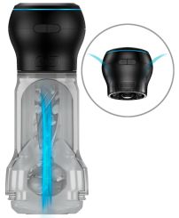 Kiiroo Feel Pocket Stroker Crystal + PowerBlow Combo 