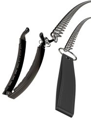 Labienklemme mit langer Kettenleine 