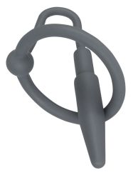 Silikon Penisplug mit Eichelring 