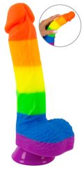 PRIDE! Naturdildo (21 cm, Ø 4,2 cm) 