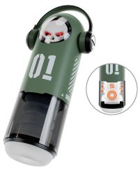 Rebel SKULL Masturbator mit 3 Funktionen 