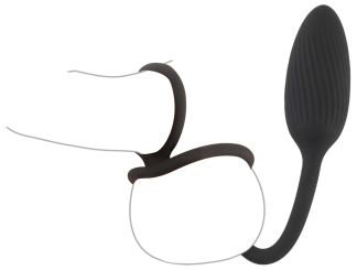 Rebel Cock and Ball Ring with a RC Butt Plug (Ø max. 2,8 cm)
