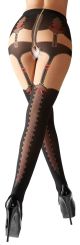Straps-Strumpfhose mit eingewebtem Höschen 2