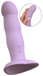 Vibrator Heart Guy Purple (19,5 cm, Ø 4,5 cm) 