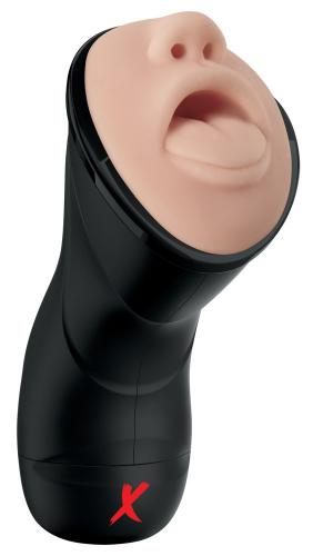 PDX Elite Deep Throat Vibrating Stroker 