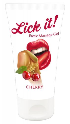 Lick it! Erotic Massage Gel Cherry 50 ml 