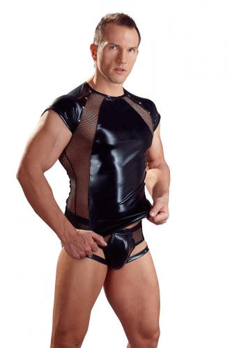 Herren Wetlook-Netzshirt 2XL