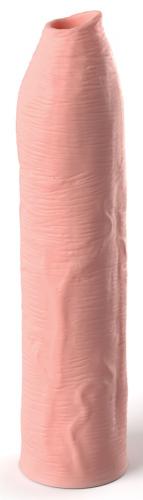 Uncut Silicone Penis Enhancer (17,8 cm lang) 