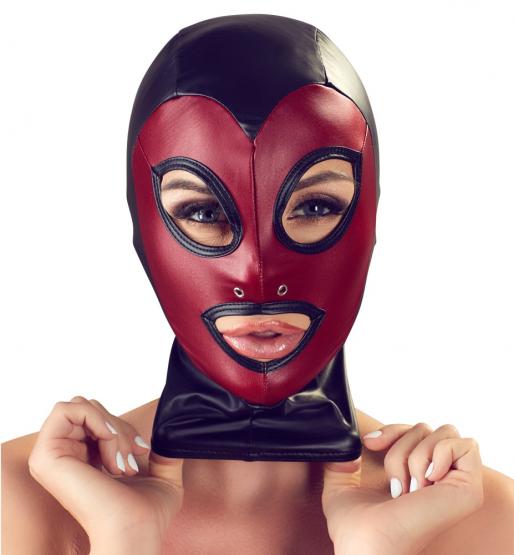 2farbige Kopfmaske im Mattlook 
