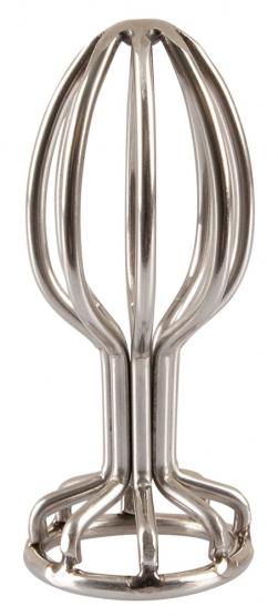 Anos Metal Cage Butt Plug (6,8 cm, Ø 2,8 cm) 