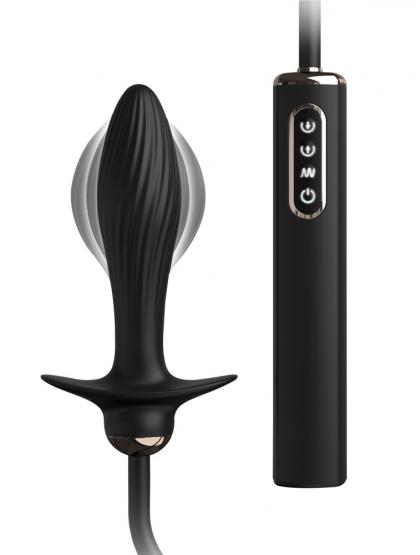 Auto-Throb Inflatable Vibrating Plug 