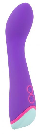 bunt. g-spot vibrator (14,5 cm, Ø bis 3 cm) 